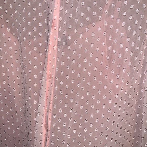 NEW! Liz Claiborne Button Up Sheer Tank - Picture 2 of 11